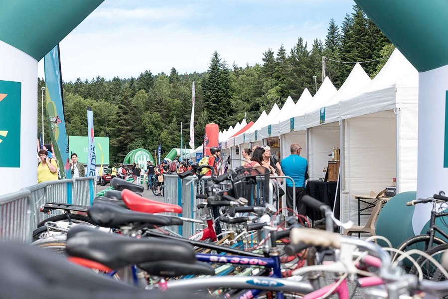 Le marché du vélo et du terroir